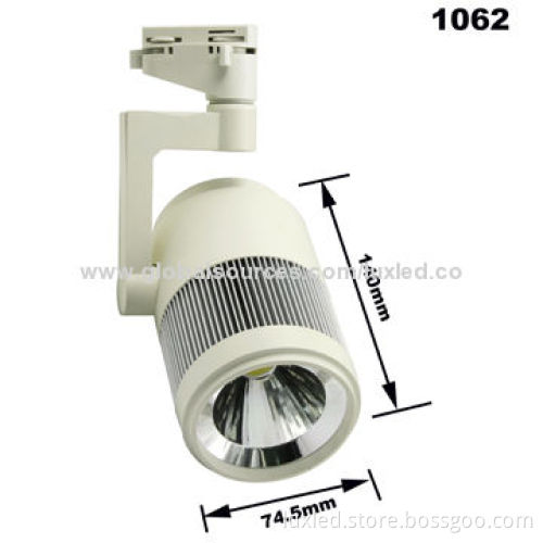 LED track light, 15W indoor lighting CE, RoHS, 3 Phase